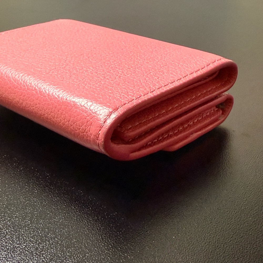 Louis Vuitton Portefeuille Lock Mini Wallet Pink Calf Leather LV - Picture 12 of 12